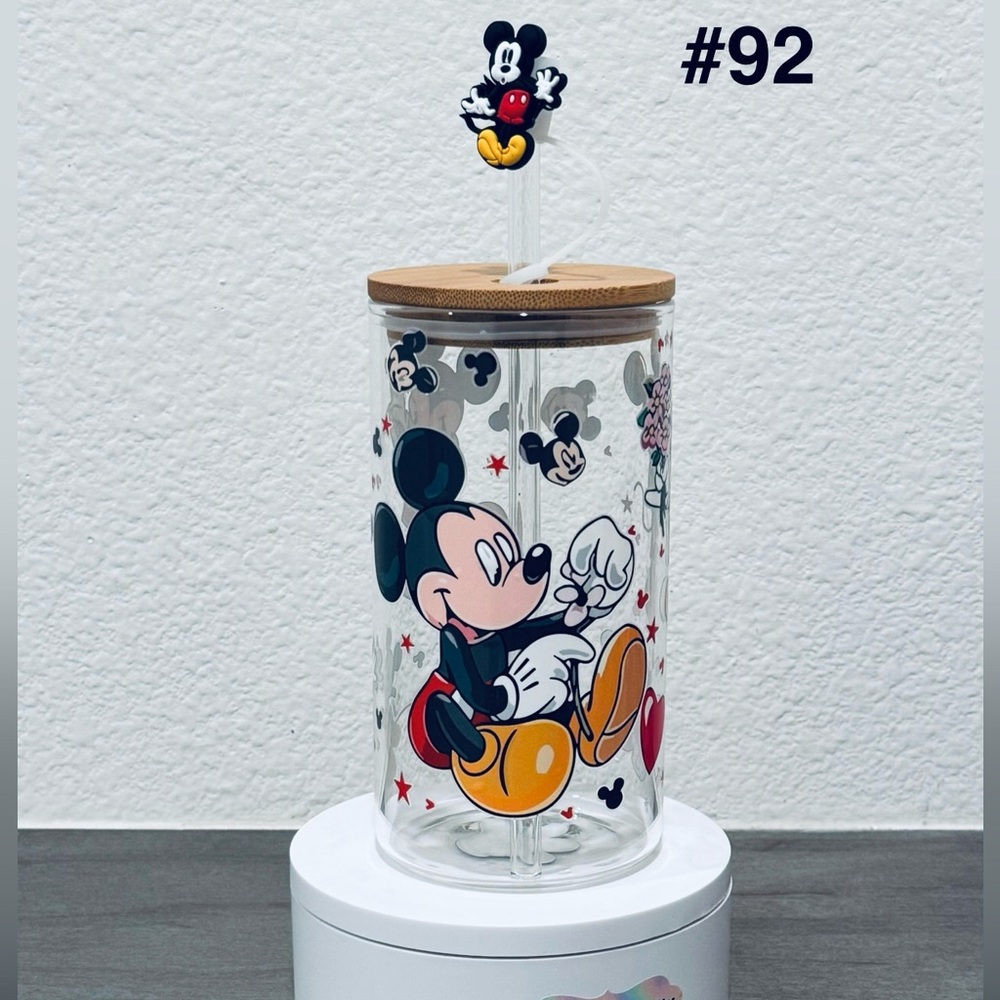 Mickey Mouse Tumbler with Straw 18oz